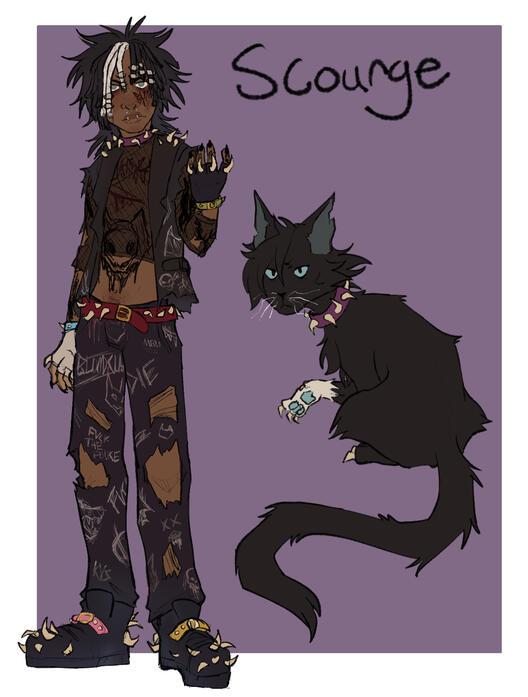 Scourge as a Human