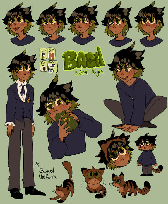 Basil Character Sheet